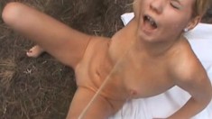 Uninhibited Blonde Loves Getting Naked Outdoors And Fucking A Hot Guy