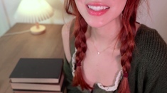 Maimy ASMR Bookworm Blowjob Video Leaked