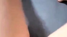 Pussy toying busty high heeled stunner solo pov masturbation