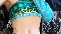 Amateur Solo Shemale Masturbation