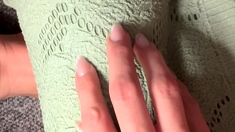 Close up amateur masturbating solo