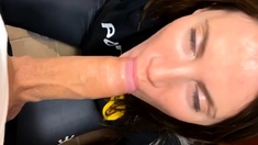 Hot amateur teen blowjob and facial HD video