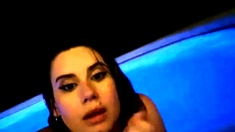 Hottest brunette solo webcam masturbation 2