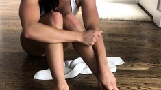Amateur porn Gives Us Some Foot Fetish Aurora