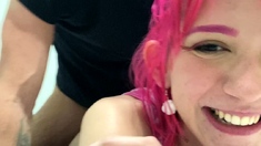 Lewd redhead amateur milf homemade hardcore with cumshot