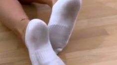 Emma Stn aka emmastn OnlyFans - Two days used white Nike