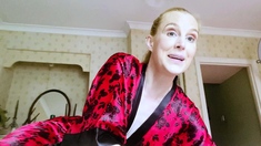 Gorgeous Mature Blonde Solo Masturbation
