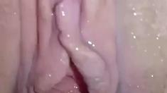 Close up fuck girl in big cock