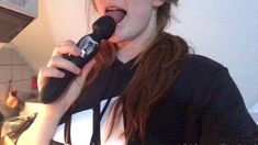 Amateur double toy masturbation