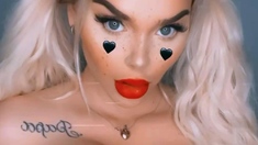 Blonde Teen Solo Masturbating On Webcam