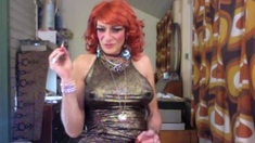 Big Cock Crossdresser Amateur Webcam Show