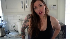 Brunette Solo Webcam Masturbation