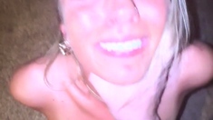 Amateur blonde teen chloe brooke pumped hardcore