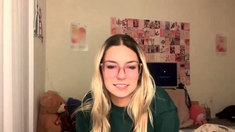 Amateur Blonde Teen Plays Solo with Toy Webcam Porn