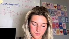 Blonde teens naughty public masturbation outdoors