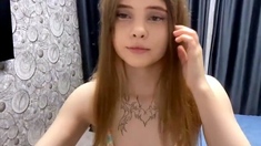 Close up teen masturbation