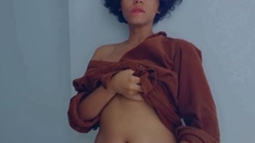 Big-Titted Latina Masturbates for Strangers on Snapchat