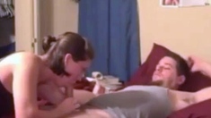 Amateur Redhead Babe with a Big Ass in Homemade Video