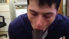 Black Amateur Blowjob: Suck n' Swallow