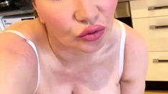 Leann amateur beautiful brunette with big boobs
