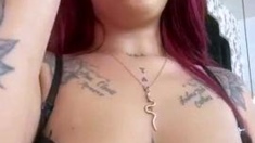Big Boobs Milf Masturbates With Her Dildo