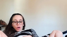 Sexy teen ebony solo toy masturbation