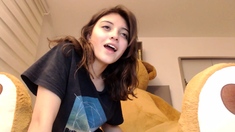 Young amateur teen in solo masturbation getting kinky