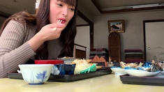 Japanese teen blowjob with creamy mustache