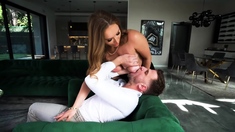 Skylar Snow Satisfies with Her Big Tits and Skilled Blowjob