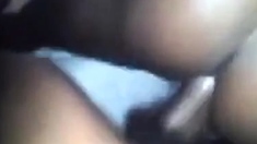 Black Amateur Taking Dick