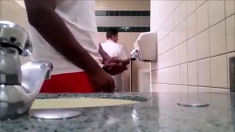 Str8 Bbc Play In Public Toilet