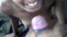 Indian teen sucking fucking and cumshot