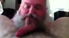 Bearded Dad Sucking Really Good