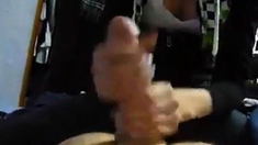 Handjobs big cock