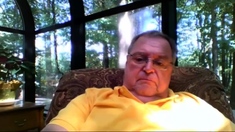 Grandpa Show On Webcam