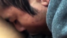Guy blows me in my car after seeing me jacking
